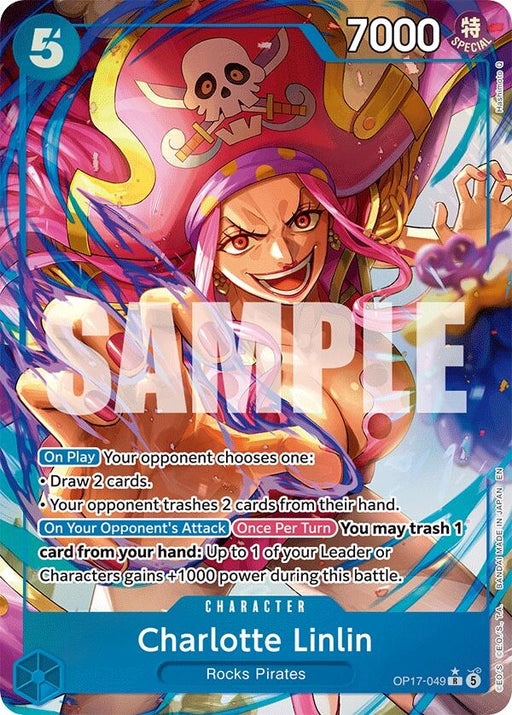 Image for Charlotte Linlin (049) (Alternate Art) (OP17-049) (Foil) [The World's Strongest Warriors] (OP17) - One Piece Card Game