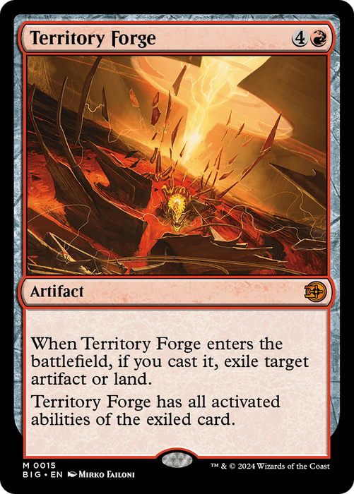 Territory Forge [BIG-015] Foil - The Big Score