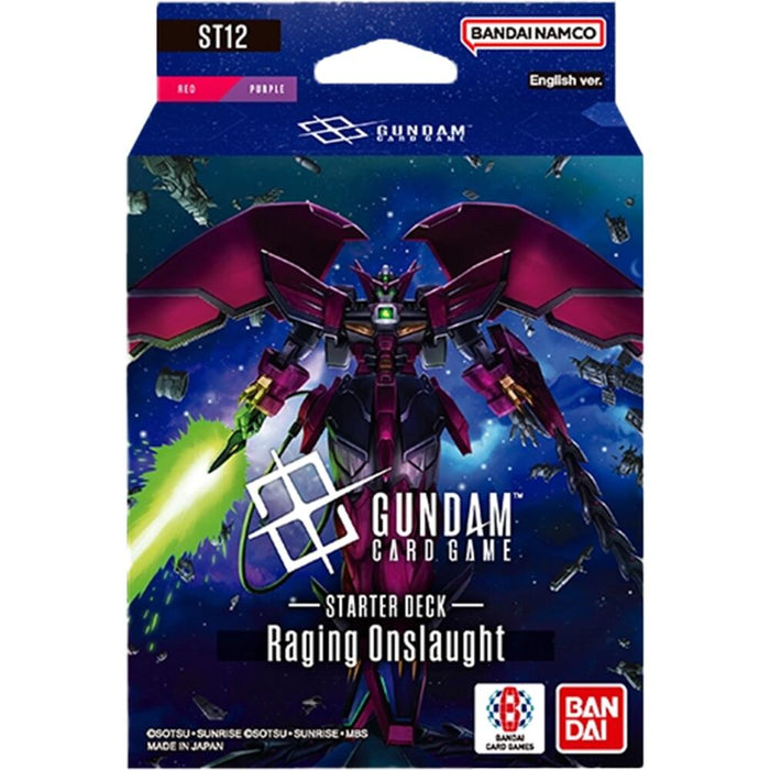 Gundam CG Starter Deck ST-12 Raging Onslaught