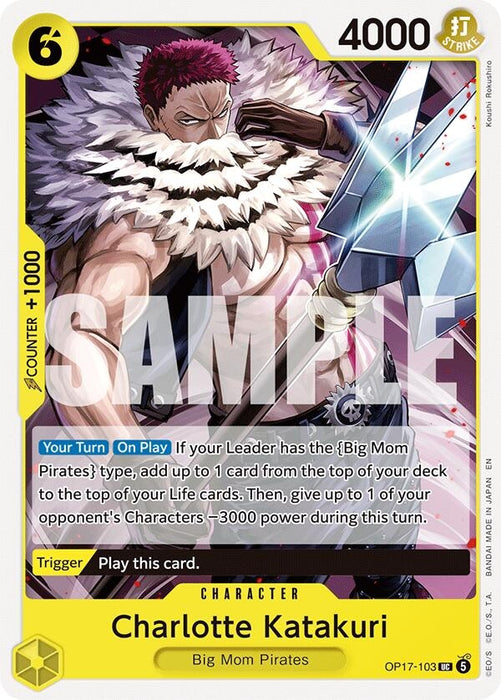 Image for Charlotte Katakuri (OP17-103) [The World's Strongest Warriors] (OP17) - One Piece Card Game