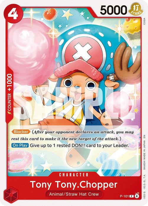 Image for Tony Tony.Chopper (P-101) [Starter Deck 31: RED Monkey.D.Luffy] (ST-31) - One Piece Card Game