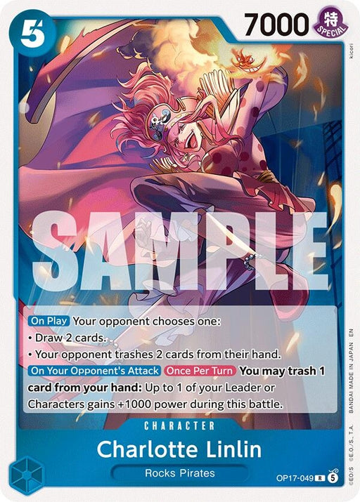 Image for Charlotte Linlin (049) (OP17-049) (Foil) [The World's Strongest Warriors] (OP17) - One Piece Card Game