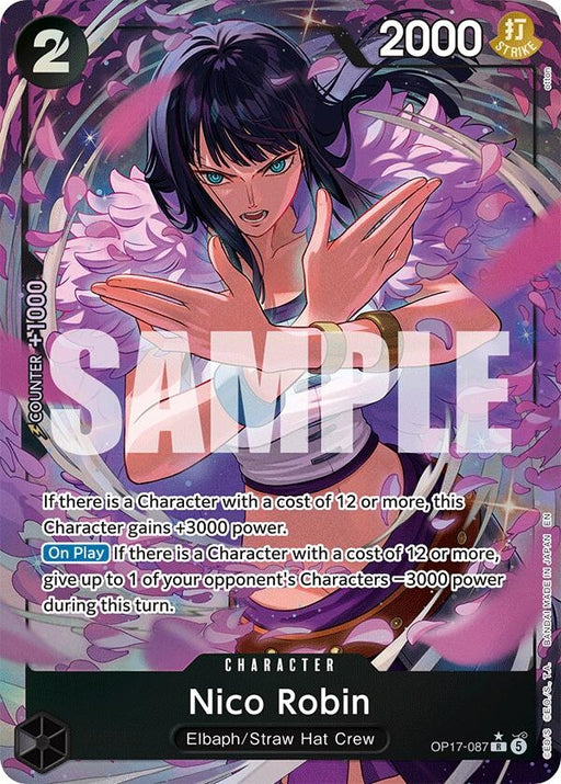 Image for Nico Robin (Alternate Art) (OP17-087) (Foil) [The World's Strongest Warriors] (OP17) - One Piece Card Game