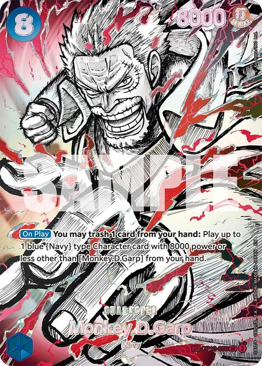 Image for Monkey.D.Garp (OP12-056) (SP) (OP12-056) (Foil) [The World's Strongest Warriors] (OP17) - One Piece Card Game