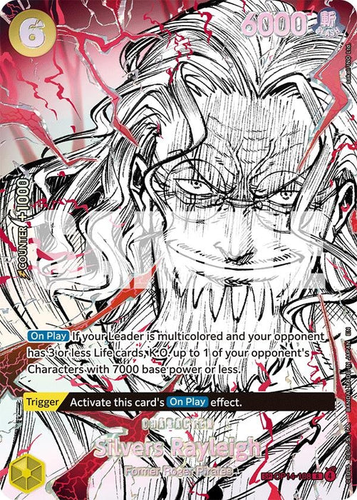 Image for Silvers Rayleigh (OP14-108) (SP) (OP14-108) (Foil) [The World's Strongest Warriors] (OP17) - One Piece Card Game