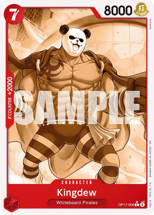 Image for Kingdew (Pandaman Art) (OP17-006) [The World's Strongest Warriors] (OP17) - One Piece Card Game