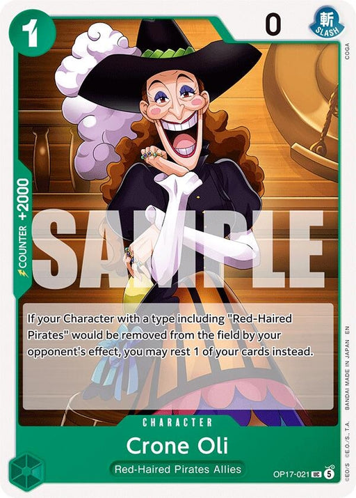 Image for Crone Oil (OP17-021) [The World's Strongest Warriors] (OP17) - One Piece Card Game