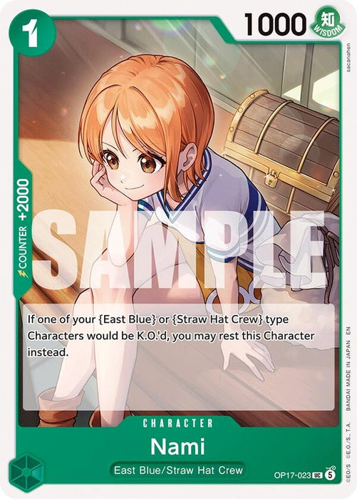 Image for Nami (023) (OP17-023) [The World's Strongest Warriors] (OP17) - One Piece Card Game
