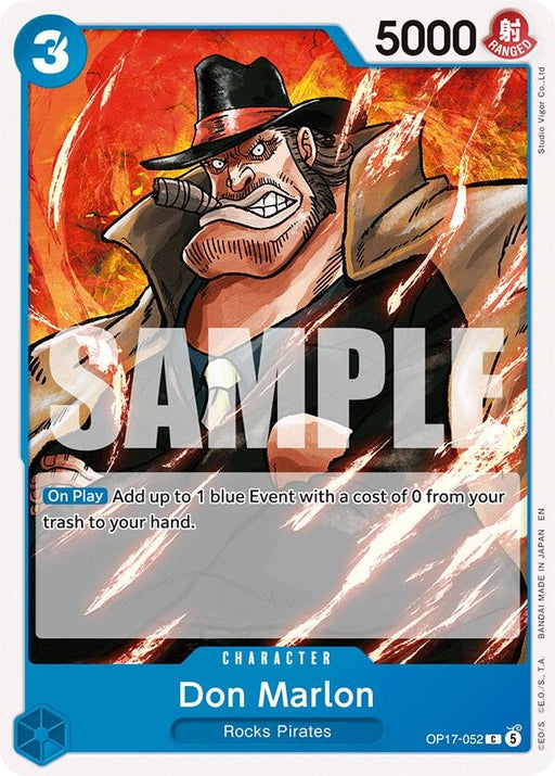 Image for Don Marlon (OP17-052) [The World's Strongest Warriors] (OP17) - One Piece Card Game
