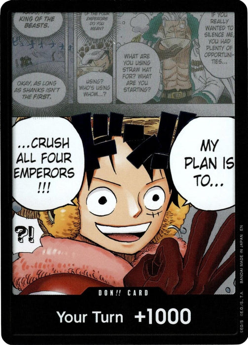 DON!! Card (Alternate Art) [The World's Strongest Warriors] (OP17)