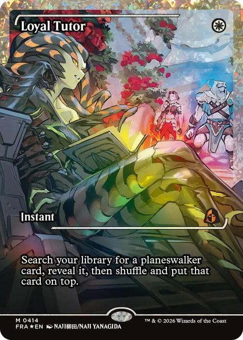 Image for Loyal Tutor (Showcase) (Fracture Foil) (414) (Foil) [Reality Fracture] (FRA) - Magic: The Gathering