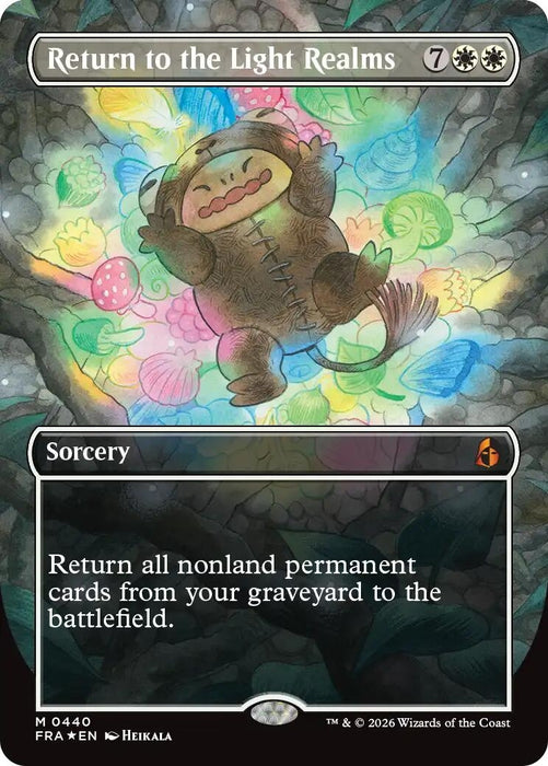 Image for Return to the Light Realms (Borderless) (0440) (440) (Foil) [Reality Fracture] (FRA) - Magic: The Gathering