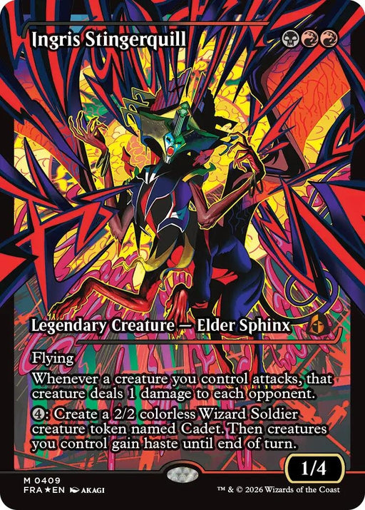 Image for Ingris Stingerquill (Showcase) (0409) (409) (Foil) [Reality Fracture] (FRA) - Magic: The Gathering