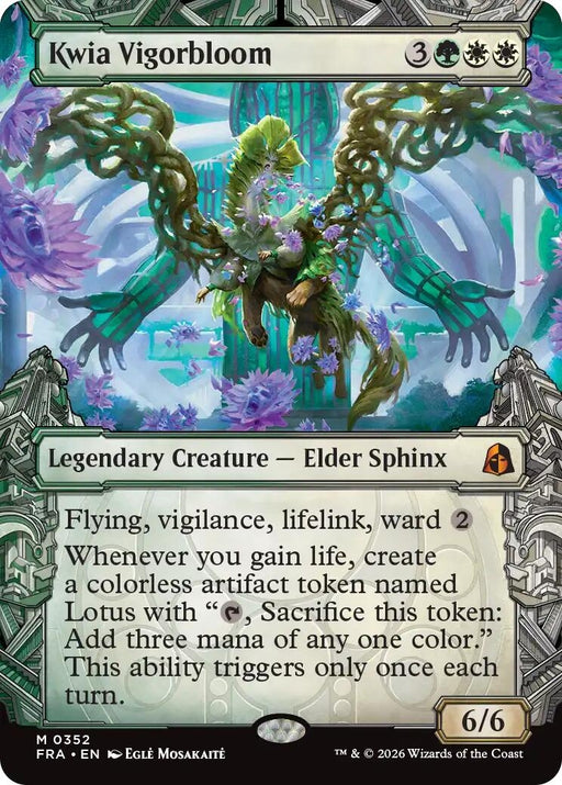 Image for Kwia Vigorbloom (Showcase) (0352) (352) [Reality Fracture] (FRA) - Magic: The Gathering