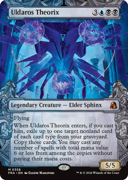 Image for Uldaros Theorix (Showcase) (0358) (358) (Foil) [Reality Fracture] (FRA) - Magic: The Gathering