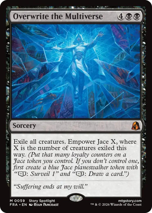 Image for Overwrite the Multiverse (59) [Reality Fracture] (FRA) - Magic: The Gathering
