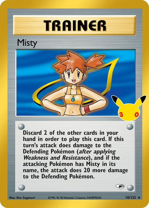 Image for Misty (18/132) (Holofoil) [ME: 30th Celebration Classic Collection] (30C) - Pokemon