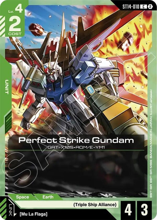 Image for Perfect Strike Gundam (ST14-010) [Starter Deck 14: Heavy Dominion] (ST14) - Gundam Card Game