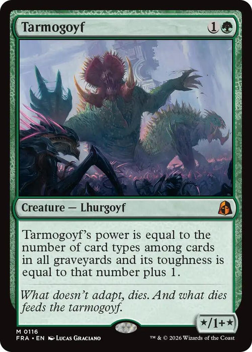 Image for Tarmogoyf (116) [Reality Fracture] (FRA) - Magic: The Gathering