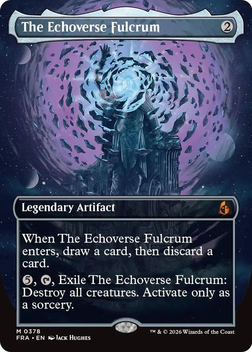 Image for The Echoverse Fulcrum (Borderless) (378) (Foil) [Reality Fracture] (FRA) - Magic: The Gathering