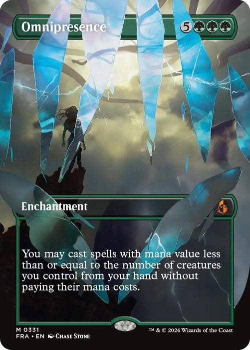 Image for Omnipresence (Borderless) (0331) (331) [Reality Fracture] (FRA) - Magic: The Gathering
