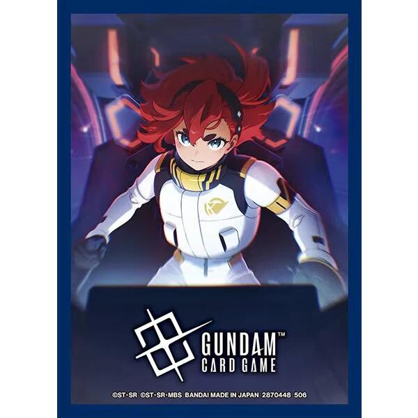 Gundam CG Official Card Sleeves 02 - Suletta Mercury