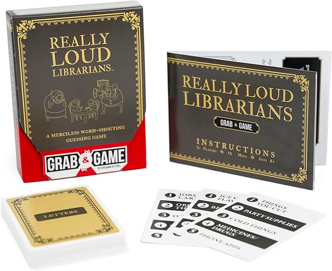 Really Loud Librarians Grab & Game