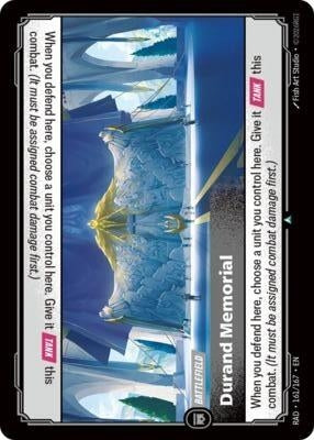 Durand Memorial (161/167) [Radiance] (RAD)