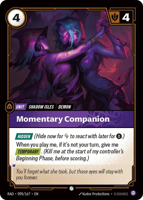 Momentary Companion (095/167) [Radiance] (RAD)