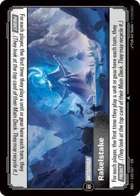 Image for Rakelstake (165/167) (Foil) [Radiance] (RAD) - Riftbound: League of Legends Trading Card Game