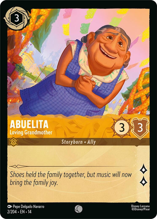 Image for Abuelita - Loving Grandmother (2/204) (Cold Foil) [Hyperia City] (14) - Disney Lorcana