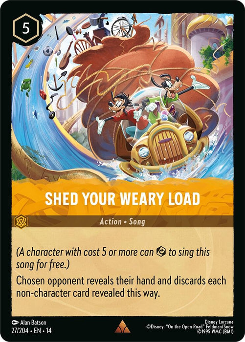 Image for Shed Your Weary Load (27/204) [Hyperia City] (14) - Disney Lorcana
