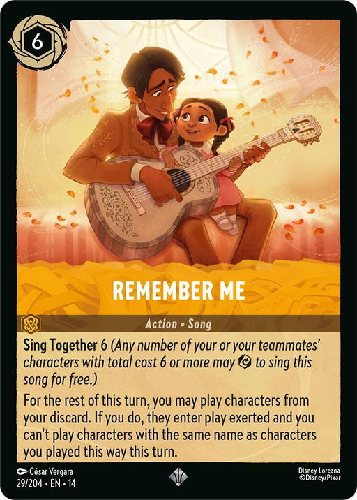Image for Remember Me (29/204) [Hyperia City] (14) - Disney Lorcana