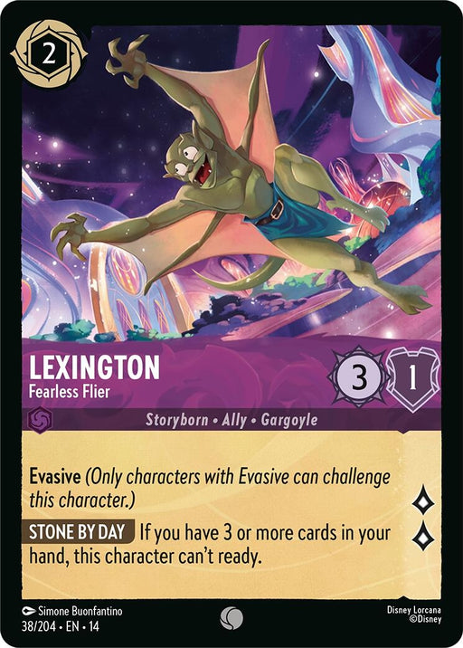 Image for Lexington - Fearless Flier (38/204) (Cold Foil) [Hyperia City] (14) - Disney Lorcana