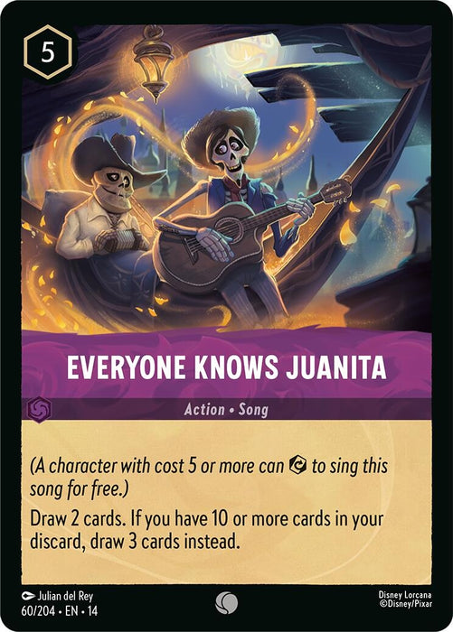 Image for Everyone Knows Juanita (60/204) [Hyperia City] (14) - Disney Lorcana