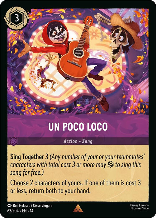 Image for Un Poco Loco (63/204) [Hyperia City] (14) - Disney Lorcana