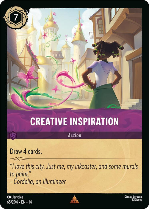 Image for Creative Inspiration (65/204) [Hyperia City] (14) - Disney Lorcana