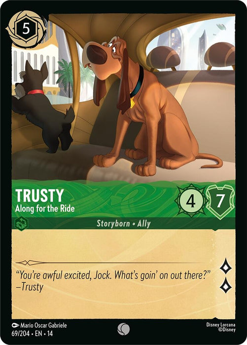 Image for Trusty - Along for the Ride (69/204) [Hyperia City] (14) - Disney Lorcana