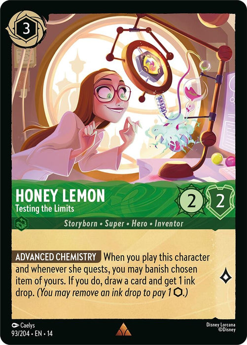Image for Honey Lemon - Testing the Limits (93/204) [Hyperia City] (14) - Disney Lorcana