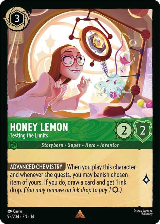 Image for Honey Lemon - Testing the Limits (93/204) [Hyperia City] (14) - Disney Lorcana