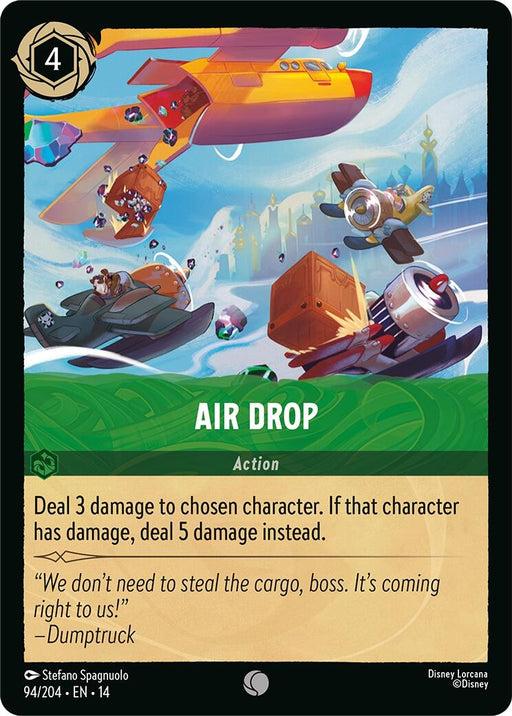 Image for Air Drop (94/204) (Cold Foil) [Hyperia City] (14) - Disney Lorcana