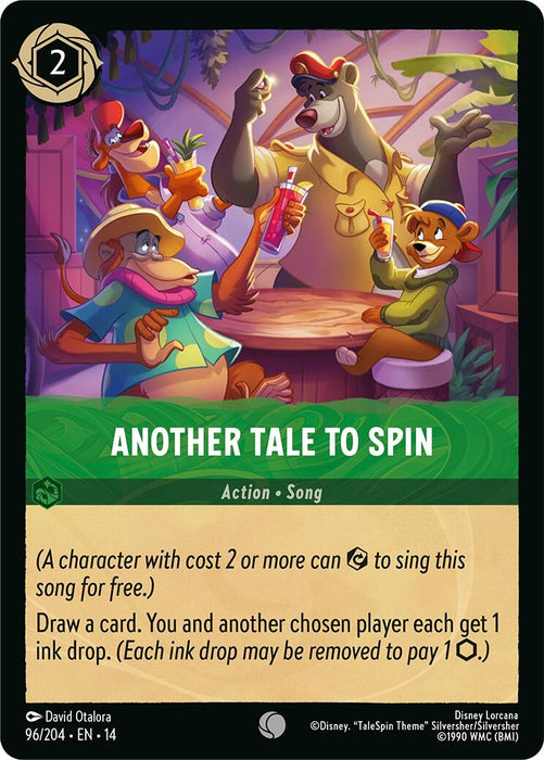 Image for Another Tale to Spin (96/204) (Cold Foil) [Hyperia City] (14) - Disney Lorcana