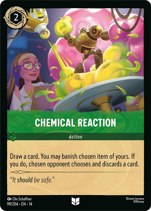 Image for Chemical Reaction (99/204) [Hyperia City] (14) - Disney Lorcana