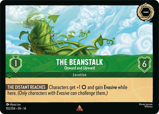 Image for The Beanstalk - Onward and Upward (102/204) (Cold Foil) [Hyperia City] (14) - Disney Lorcana