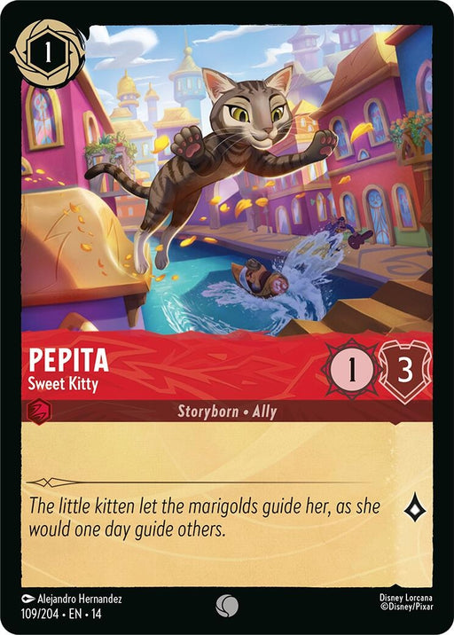 Image for Pepita - Sweet Kitty (109/204) (Cold Foil) [Hyperia City] (14) - Disney Lorcana