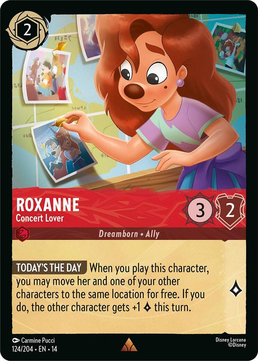 Image for Roxanne - Concert Lover (124/204) [Hyperia City] (14) - Disney Lorcana