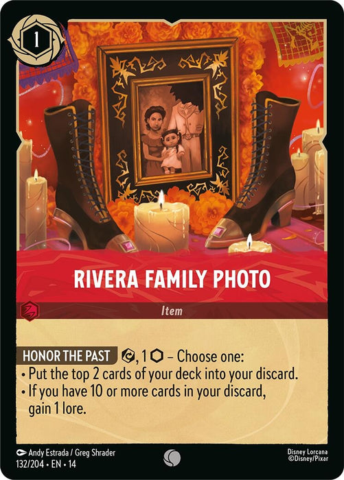 Image for Rivera Family Photo (132/204) [Hyperia City] (14) - Disney Lorcana