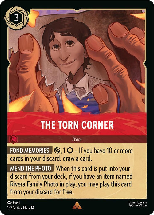 Image for The Torn Corner (133/204) [Hyperia City] (14) - Disney Lorcana