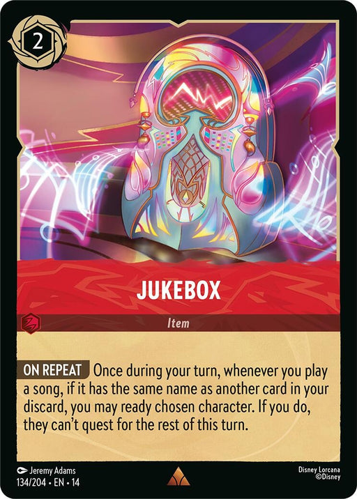 Image for Jukebox (134/204) [Hyperia City] (14) - Disney Lorcana