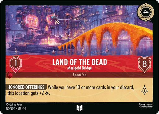 Image for Land of the Dead - Marigold Bridge (135/204) [Hyperia City] (14) - Disney Lorcana